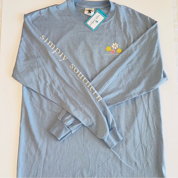 NWT Simply Southern Don’t Stress T-shirt - Picture 4 of 4